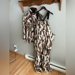 Columbia Gallatin Range Wool Hunting Jacket + Bibs Set